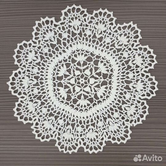 Салфетки вязанные крючком