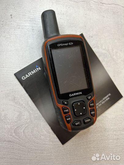Навигатор Garmin Gpsmap 62S