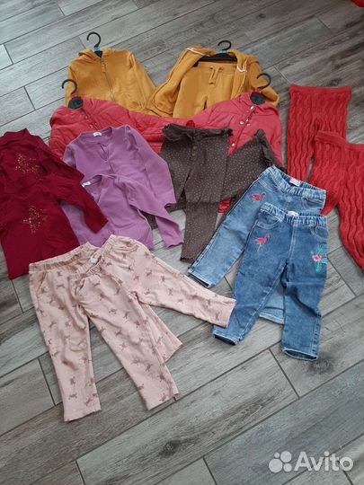 Вещи пакетом для двойни девочки