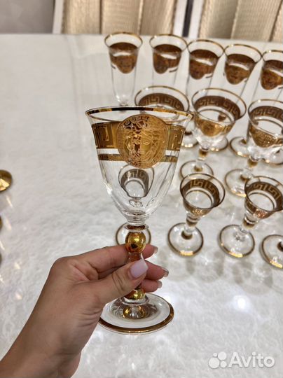 Бокалы версачи bohemia
