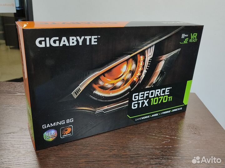Видеокарта Gigabyte GTX 1070 Ti 8 Gb
