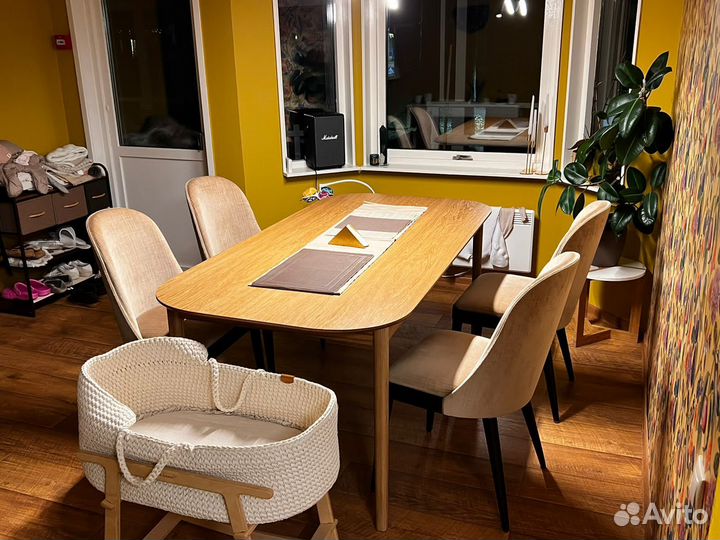 Стол обеденный раздвижной новый