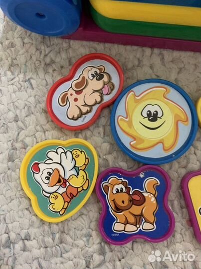 Планшет (книга) с магнитами fisher price