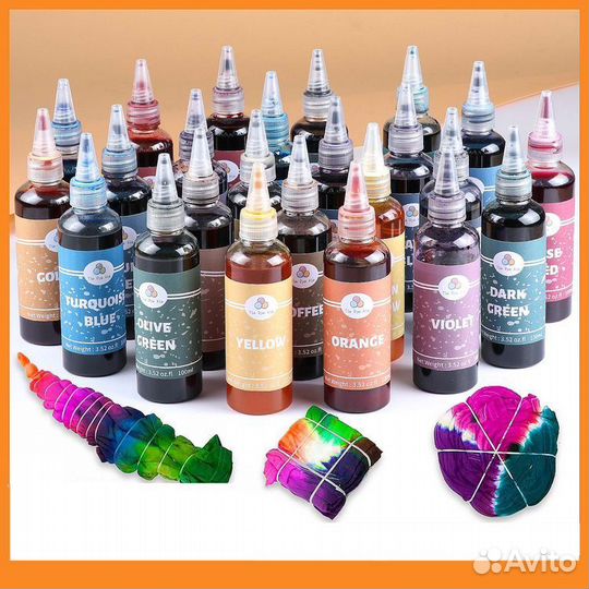 100 мл. Краситель для ткани Черный