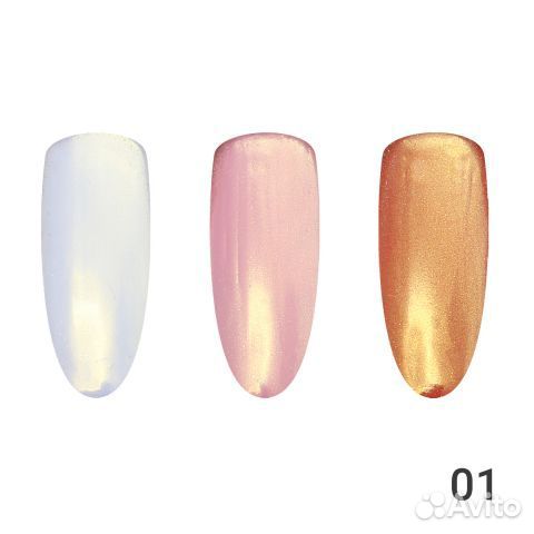 Жемчужная втирка для ногтей, Global Fashion 01