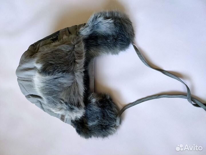 Зимняя шапка-ушанка для мальчика TuTu размер 54