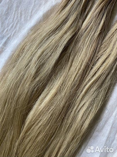 Волосы для наращивания 60 см 210 капсул