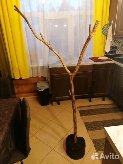 Вешалка из дерева для бани /сауны