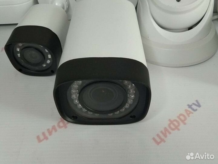 Комплект видеонаблюдения 8 Камер с микрофоном 4/1