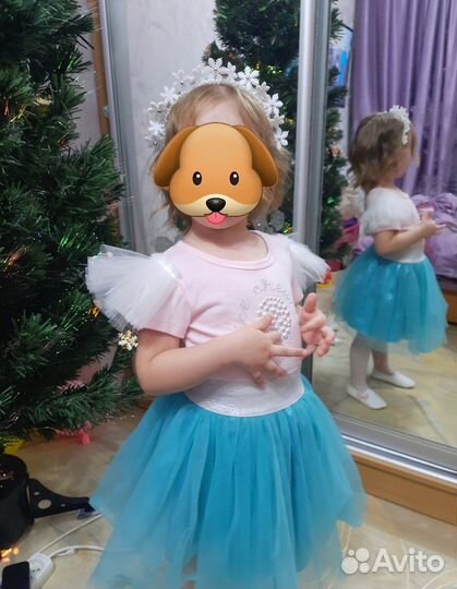 Обруч снежинка