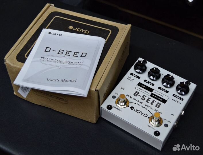 Гитарная педаль дилей Joyo D-Seed