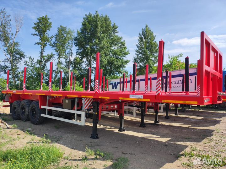 Полуприцеп бортовой Политранс ТСП 94171, 2024