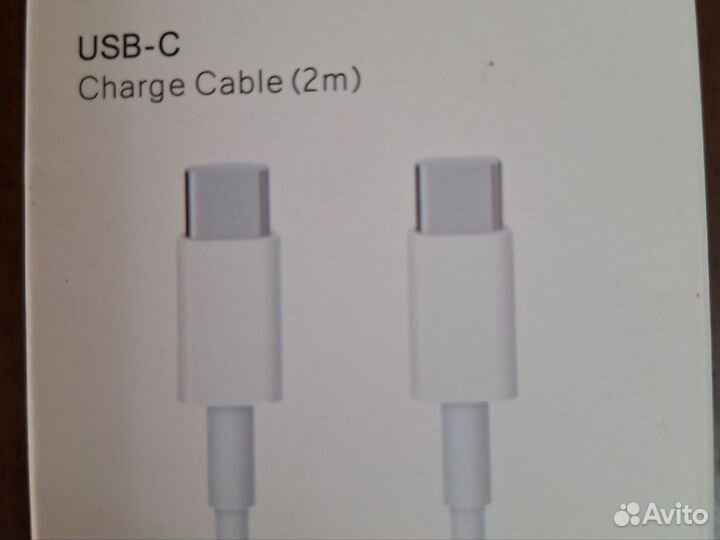 Кабель USB-С- для быстрой зарядки, 60 Вт, 2м