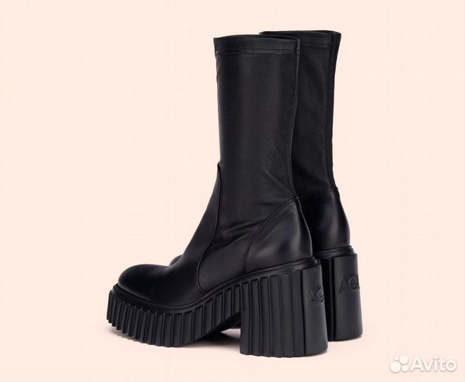 Сапоги AGL 38 кожа