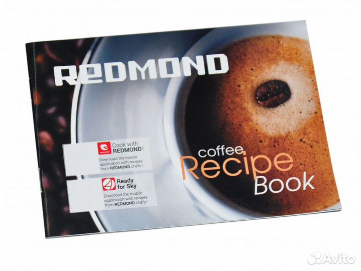 Книга рецептов кофе redmond