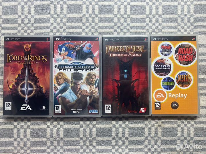 Редкие диски для PSP