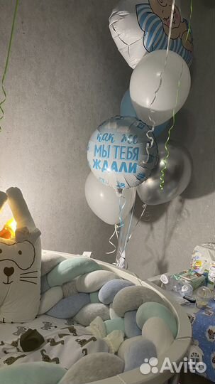 Бортик коса в кроватку