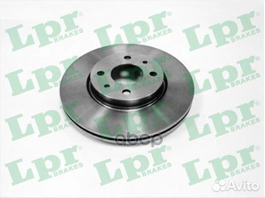 Диск тормозной L2121V Lpr