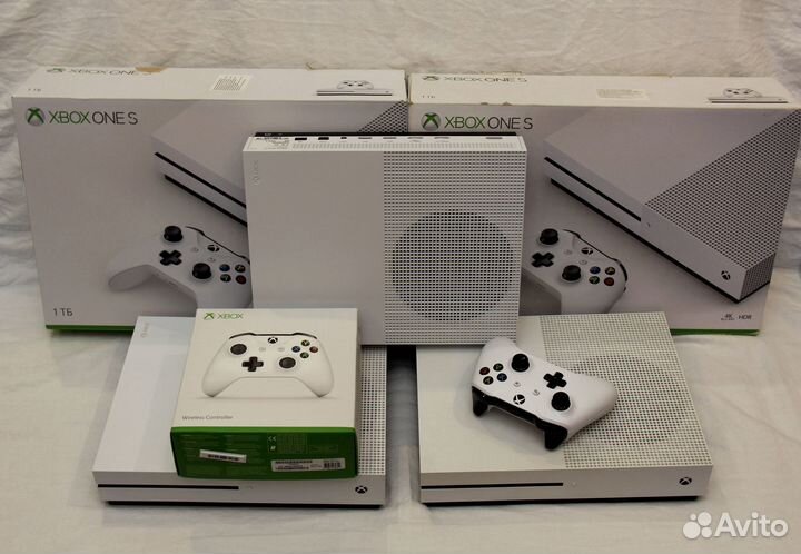 Xbox One S + игры