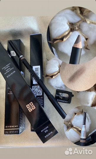 Карандаш для бровей givenchy, Dior poudre 453