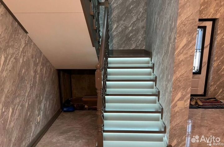 Подсветка лестницы с датчиками движения