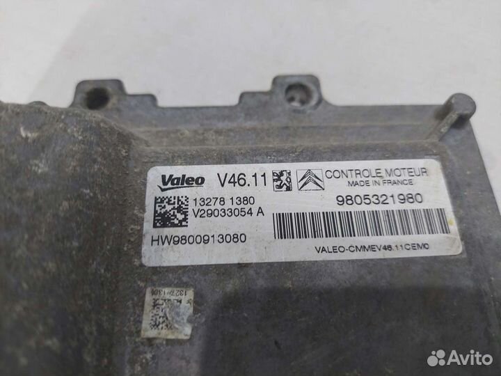 Блок управления двигателем Peugeot 301