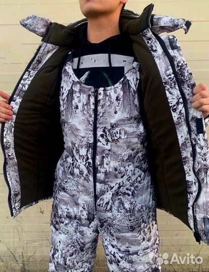 Костюм горка белый лес