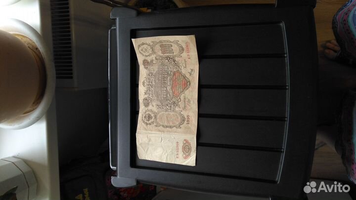 Банкнота100р. 1910 г. Шипов, Меншиков