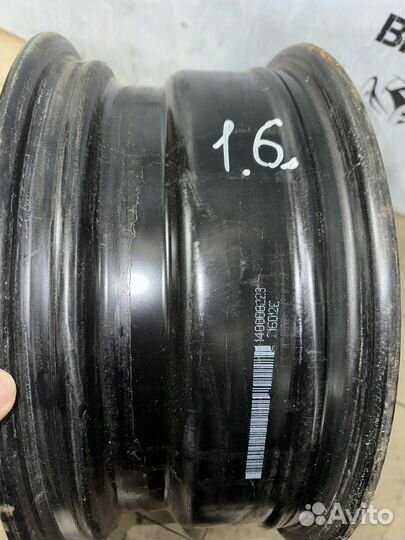 Диск штампованый opel astra h r16