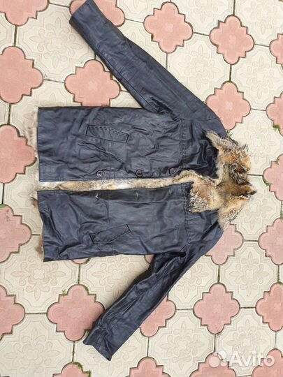 Кожаная куртка мужская