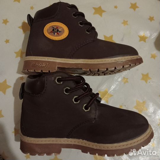 Ботинки детские новые