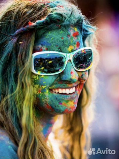 Огнетушитель с краской холли, гендер пати