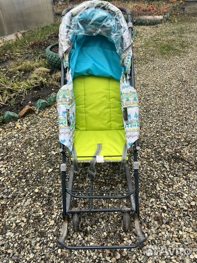 Коляска санки