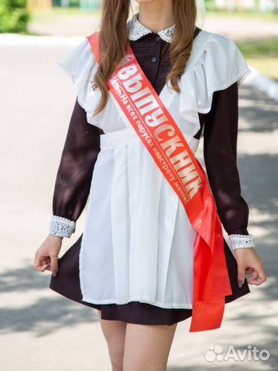 Школьный фартук и платье