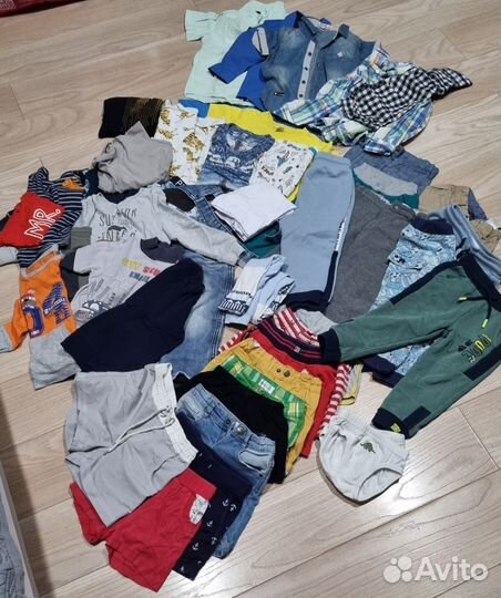 Много вещей пакетом