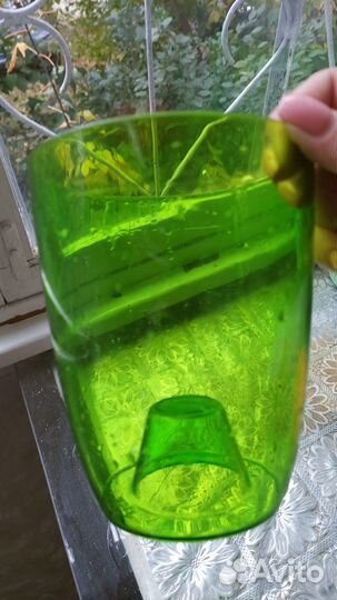 Горшок для орхидеи, пластик