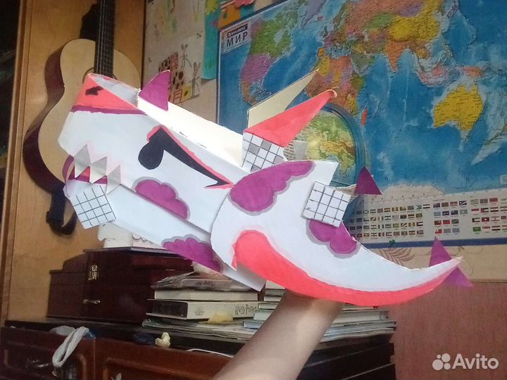 Бумажные драконы на руку