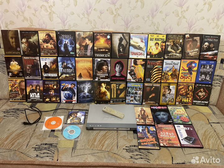 DVD CD проигрыватель, DVD диски