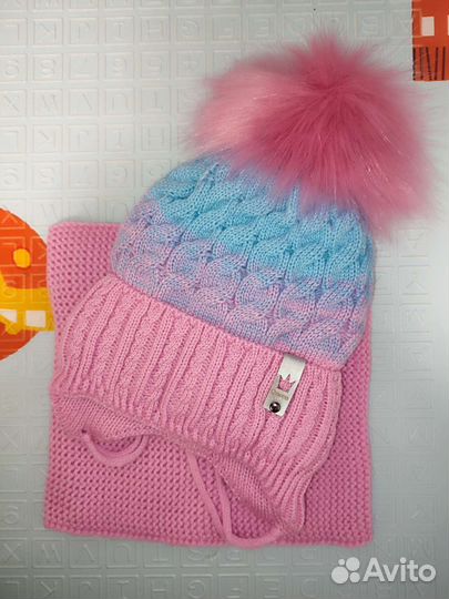 Шапка для девочки новая