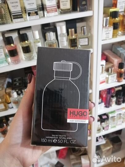 Духи Босс черные фляжка Hugo Boss Just Different