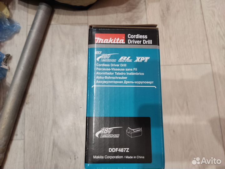 Аккумуляторная Дрель Makita DHP487Z/DDF487Z