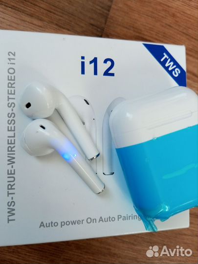 Беспроводные новые наушники tws i12