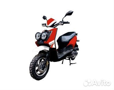 Скутер racer RC150T-15X BWS красный