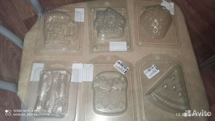 Формы пластиковые для мыла