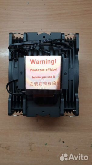 Кулер охлаждения цп Snowman 6 трубок 4 контакта