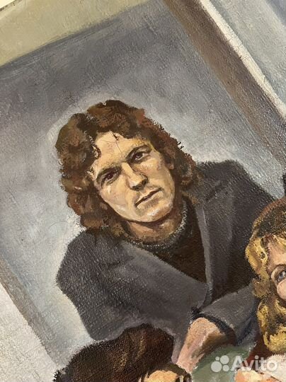 Живопись/картина соцреализм/ссср 128х100 см. Масло