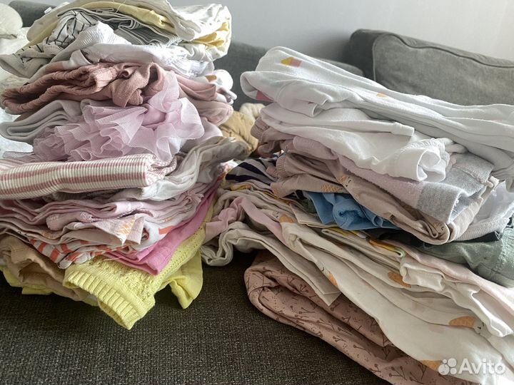 Вещи на девочку пакетом 80-92