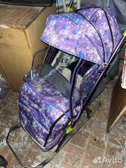 Санки коляска