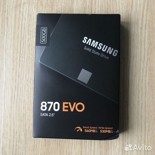 Новый диск SSD Samsung 870 EVO 500Gb оригинал