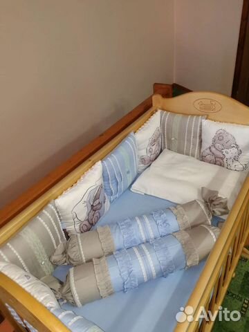 Бортики в детскую кроватку